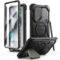 Supcase IBLSN Armorbox Magnētiskais viedtālruņa apvalks Samsung Galaxy S25 Ultra - melns