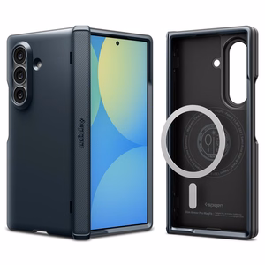 Spigen Slim Armor Pro MagSafe maciņš modelim Samsung Galaxy Z Fold 8 Ultra – tumši pelēks