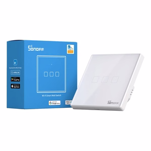 Viedais slēdzis WiFi + RF 433 Sonoff T2 EU TX (3 kanāli) atjaunināts