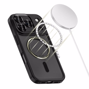 Tech-Protect MagCam MagSafe viedtālruņa apvalks iPhone 17 Pro Max - matēts melns