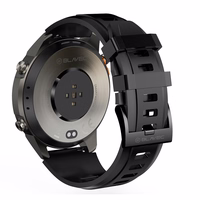 Blavec viedpulkstenis M-03 Predator AMOLED GPS balss zvani (SWM03-GP) grafīta + 1 siksna