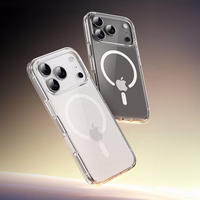 Rock Crystal Shield Sērijas Magnētiskais Viedtālruņa apvalks Iphone 17 Air caurspīdīgs