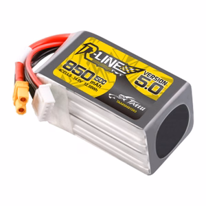 Tattu R-Line versija 5.0, 850 mAh, 14,8 V, 4S1P, 150C, XT30U-F
