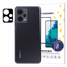 Wozinsky pilns rūdītais kameras stikls Xiaomi Redmi Note 12 5G / Poco X5 5G viedtālruņu kamerai, 9H