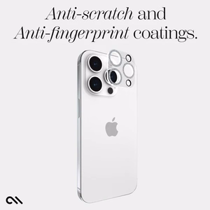 Case-Mate Sparkle Lens Protector kameru lēcu aizsargstikls ierīcei iPhone 15 Pro / 15 Pro Max, ar “Twinkle” rakstu