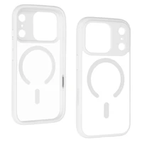 Liavec mīksts maciņš priekš Iphone 17 Pro Max balts