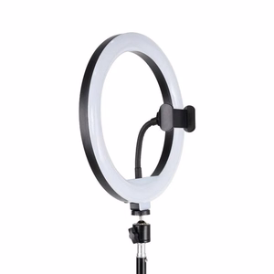 Havit ST7026 – statīvs ar RGB riņķa lampu, melns