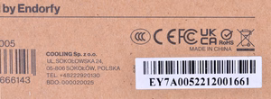 ENDORFY Vero L5 Bronze 600W barošanas bloks 24-pin ATX ATX melns
