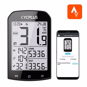 GPS велокомпьютер Cycplus M1 – совместим со Strava, Trainingpeaks и др.