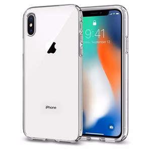 Caurspīdīgs viedtālruņa apvalks 2 mm BOX paredzēts IPHONE X / XS