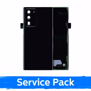 Aizmugurējais vāks saderīgs ar Samsung N985 Note 20 Ultra / Mystic melns / (Service Pack)