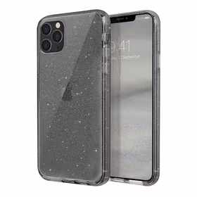 Uniq LifePro Tinsel viedtālruņa apvalks iPhone 11 Pro Max - melns