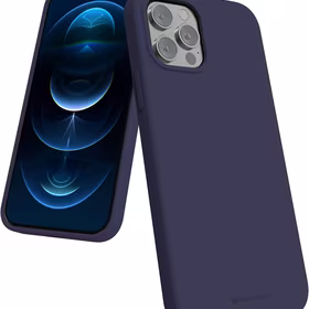 Korpuss Mercury Silikona korpuss Apple iPhone 15 tumši zils