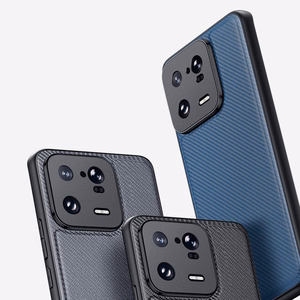 Dux Ducis Fino viedtālruņa apvalks Xiaomi 13 Pro ar silikona rāmi pelēks