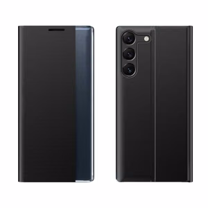 Jauns miega režīma viedtālruņa apvalks Xiaomi POCO C65/Redmi 13C - melns