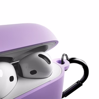 Puro Icon futrālis AirPods 4 - Violets