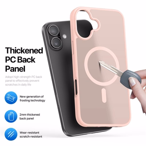 Korpuss Dux Ducis Yind Apple iPhone 17 rozā krāsā