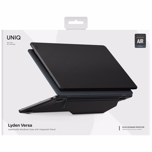 Uniq Lyden Versa Case for MacBook Air 13" 2022 / 2024 / 2025 / 2026 - Black