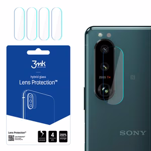 3MK FLEXIBLE GLASS LENS hibrīda stikls SONY XPERIA 10 III 5G priekš 4 gab. kamerai