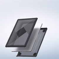 Maciņš Dux Ducis "LCGH" Apple MacBook Air 13.6" (2022/2024/2025) melns