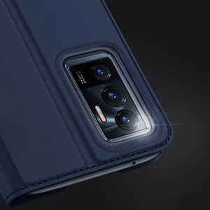 Dux Ducis Skin Pro viedtālruņa apvalks apvalks ar atloku Vivo V23e melna