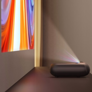 Мультимедийный лазерный RGB-проектор Yaber K300s FullHD 1080p с колонками JBL - чёрный