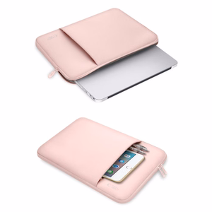 Tech-Protect neoprēna klēpjdatora vāciņš 13" - rozā
