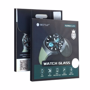 Bestsuit elastīgs hibrīd stikls Apple Watch sērijas 4/5 – 44 mm viedpulkstenim