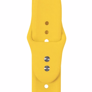 Crong Liquid siksniņa Apple Watch 38 / 40 / 41 / 42 mm, dzeltena