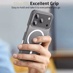 Tech-Protect Flexair Hybrid CC MagSafe maciņš iPhone 17 Pro caurspīdīgs