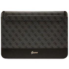 Guess 4G Stripe Metal Logo apvalks 14" klēpjdatoram - melns