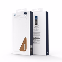 Dux Ducis Hivo apvalks Samsung Galaxy S25 Edge - ar flip funkciju un RFID aizsardzību - brūns