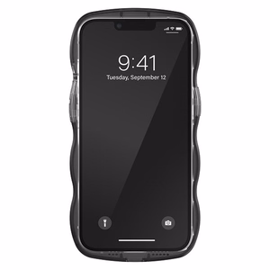 Adidas OR Viedtālruņa apvalks Wavy iPhone 13 Pro /13 6.1" melna-caurspīdīga/melna-caurspīdīga 51900