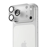 Benks rūdītais stikls Air Shield matēts integrēts lēcas aizsargs (C070) Iphone 17 Pro Max (3 lēcas) caurspīdīgs