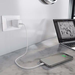 Puro Daily Prolite 25W USB-C Power Delivery Charger - White