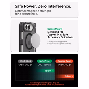 Spigen Ultra Hybrid Pro MagSafe  iPhone Duo vāciņš, melns