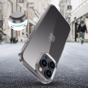 Tech-Protect FlexAir Hybrid viedtālruņa apvalks iPhone 16 Pro Max - caurspīdīgs