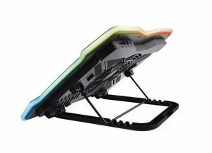 TRUST GXT1126 AURA RGB portatīvā datora dzesēšanas paliktnis