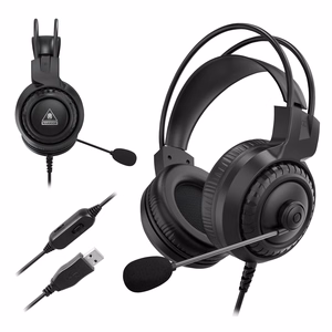 Kruger&Matz Warrior GH-10 uz ausīm liekamas spēļu austiņas