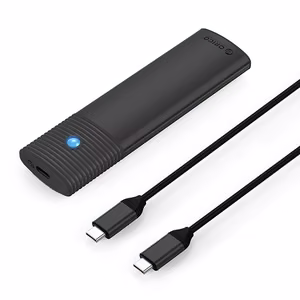 Orico PWM2-G2 M.2 NVME USB-C 10Gb/s disku ierīce - melna