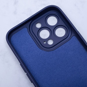 Silikona Mag futrālis iPhone 15 Plus 6,7" tumši zils