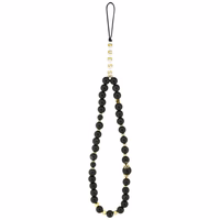 Guess 4G Strap 4G Classic Logo viedtālruņa apvalks iPhone 17 Pro - melna