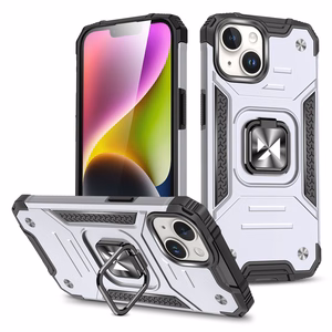 Wozinsky Ring Armor viedtālruņa apvalks iPhone 15 Plus - sudraba