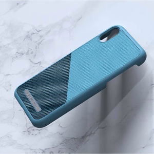 Nordic Elements Saeson Freja vāciņš ierīcei iPhone XR, tumši zilzaļš