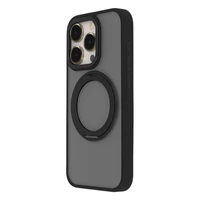 Secure Spinning Mag viedtālruņa apvalks iPhone 15 Plus 6,7" melns