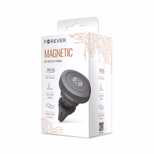 Forever magnētiskais auto turētājs M-17 melns