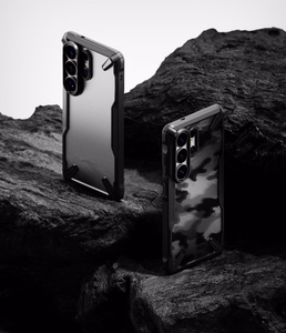 Ringke Fusion X Maciņš for Samsung Galaxy S26 Ultra - Clear melns