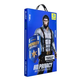 5D Mr. Monkey aizsargstikls – Samsung Galaxy S25 Edge melns (Strong Privacy)