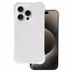 Tel Protect Wave Magnētiskais viedtālruņa apvalks Iphone 15 Pro Max balta