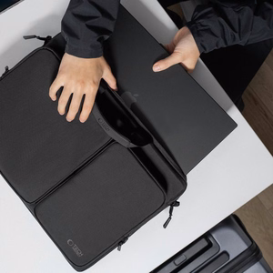 Tech-Protect Defender soma 17" portatīvajam datoram - melna